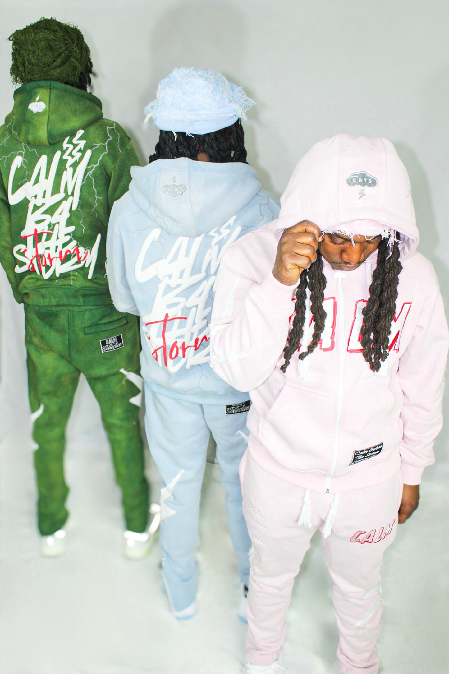 Calm Collection Signature Sweatsuit - Soft Pink Edition