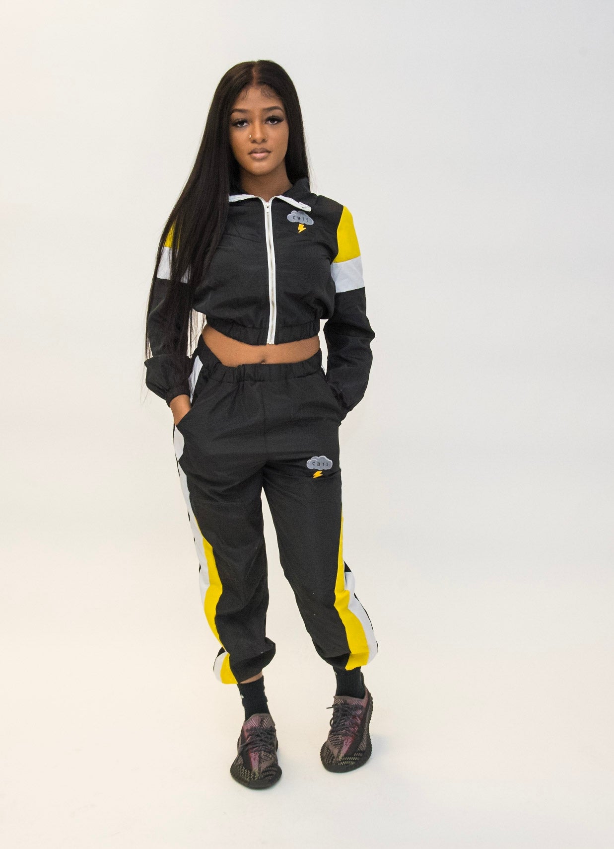 CBTS Women's Tracksuit Set Black